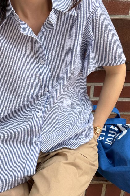Laurent Stripe Shirt